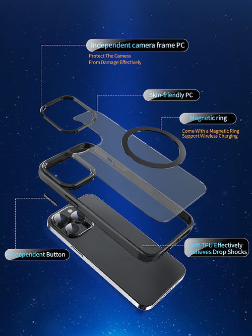 磨砂透明手机壳 当3D建模渲染赋能3C数码配件之美